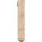 Ekena Millwork Westlake Arts and Crafts Smooth Bracket w/ Offset Brace, Douglas Fir, 5 1/2"W x 26"D x 34"H BKT0604X26X34WTL03SDF - alternate 4